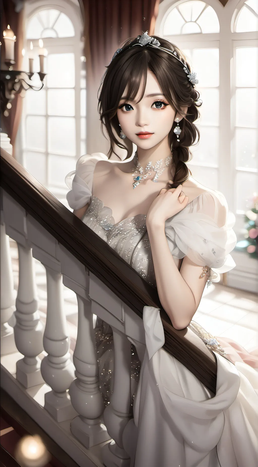 ai character: Grace background