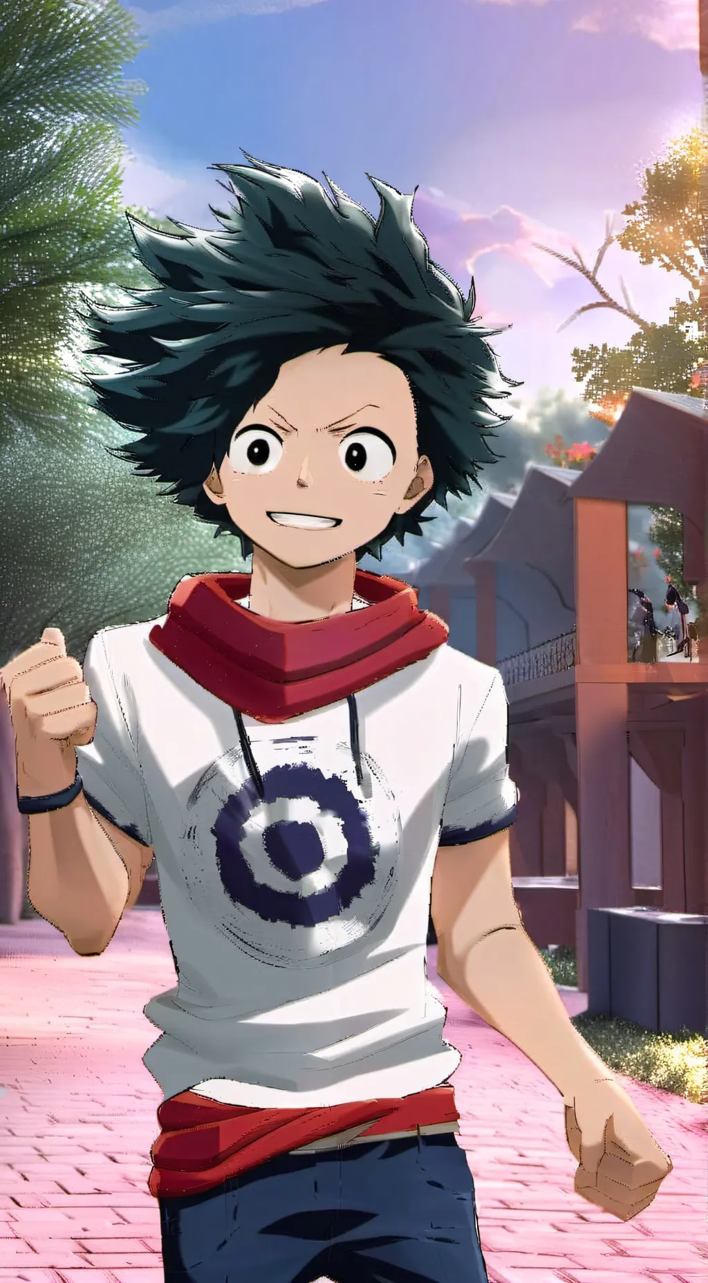 ai character: MHA UA high school background