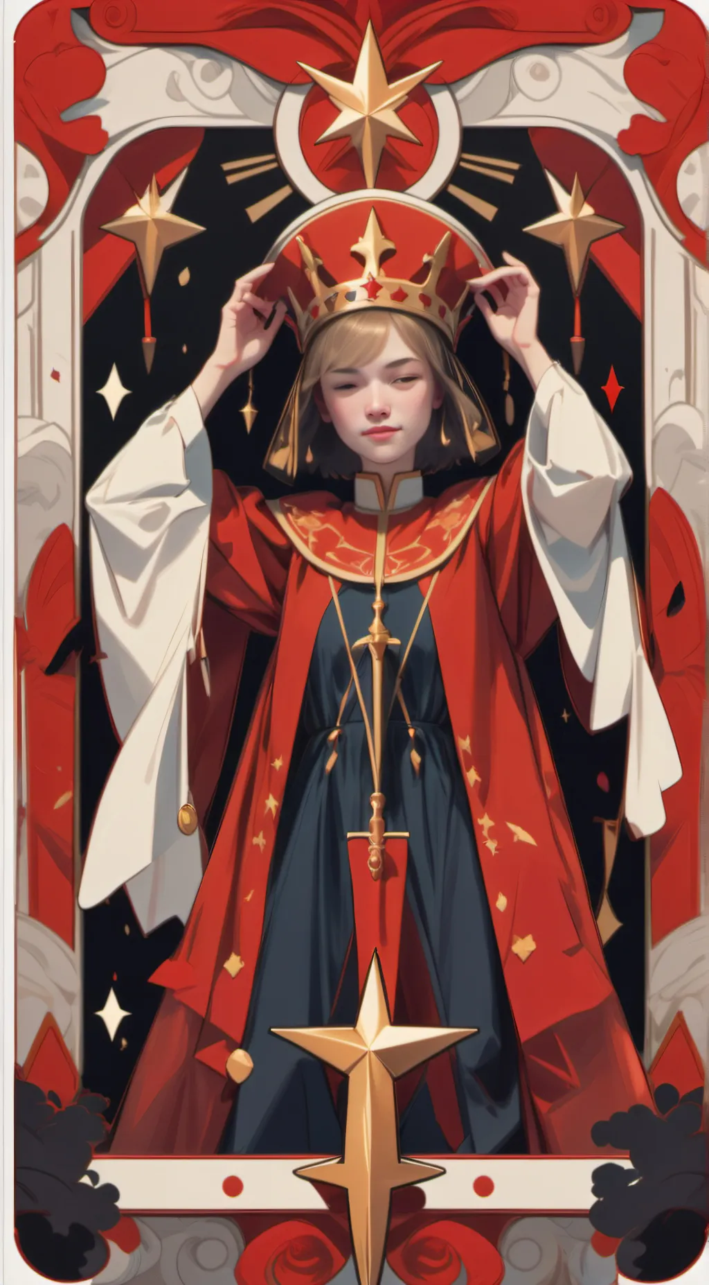 ai character: harmony Carson background