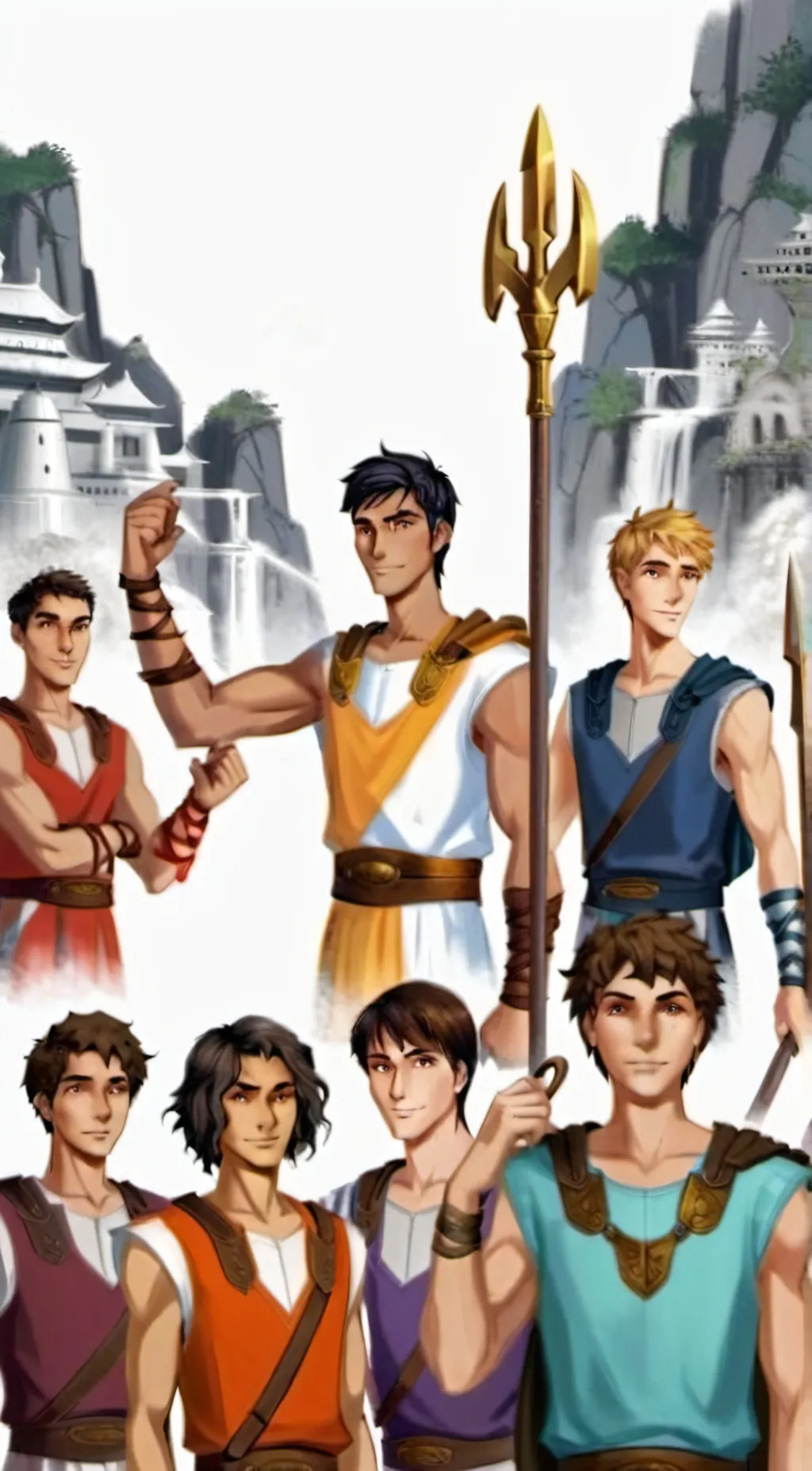 ai character: PJO: Road Trip!!! background