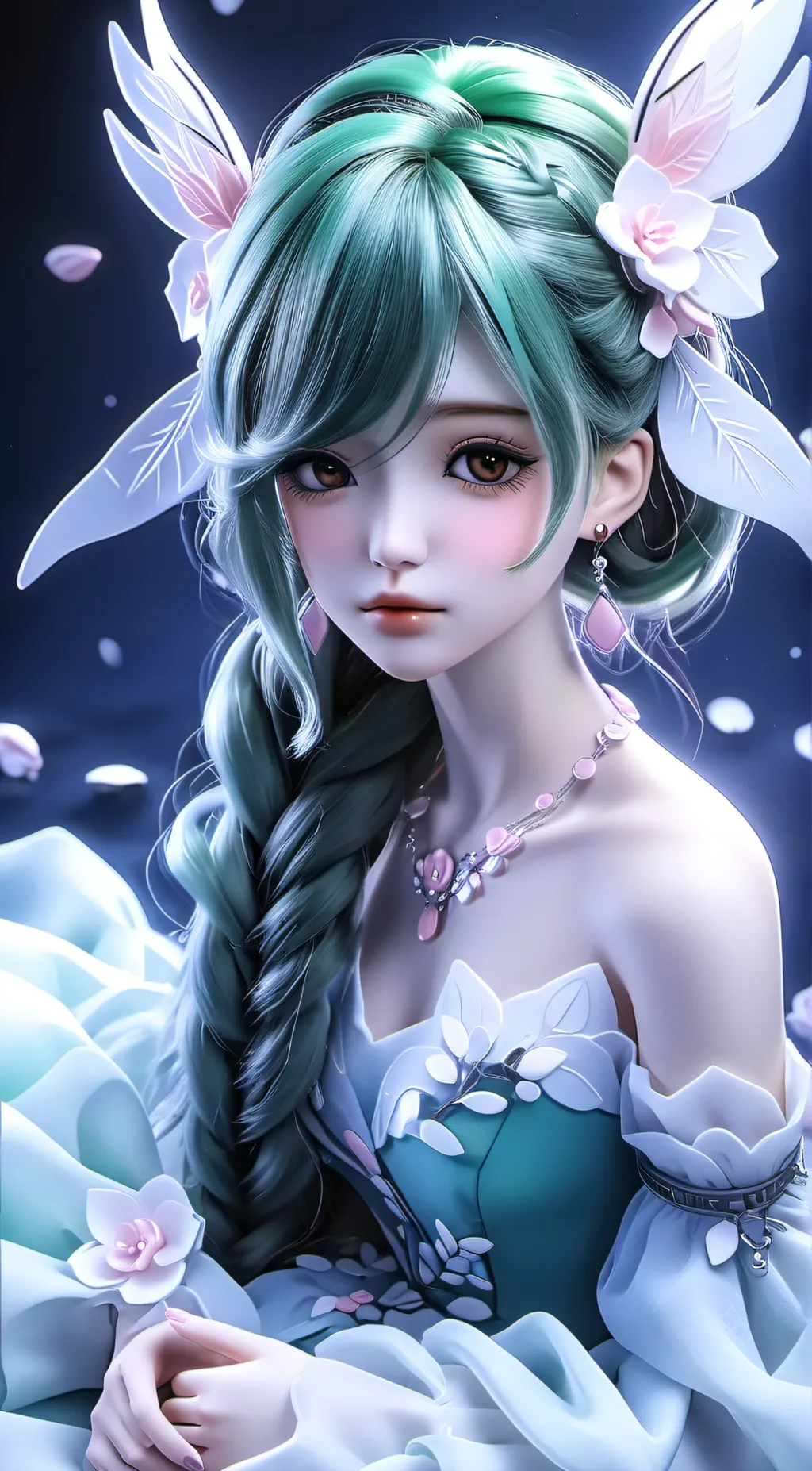 ai character: Gloria background
