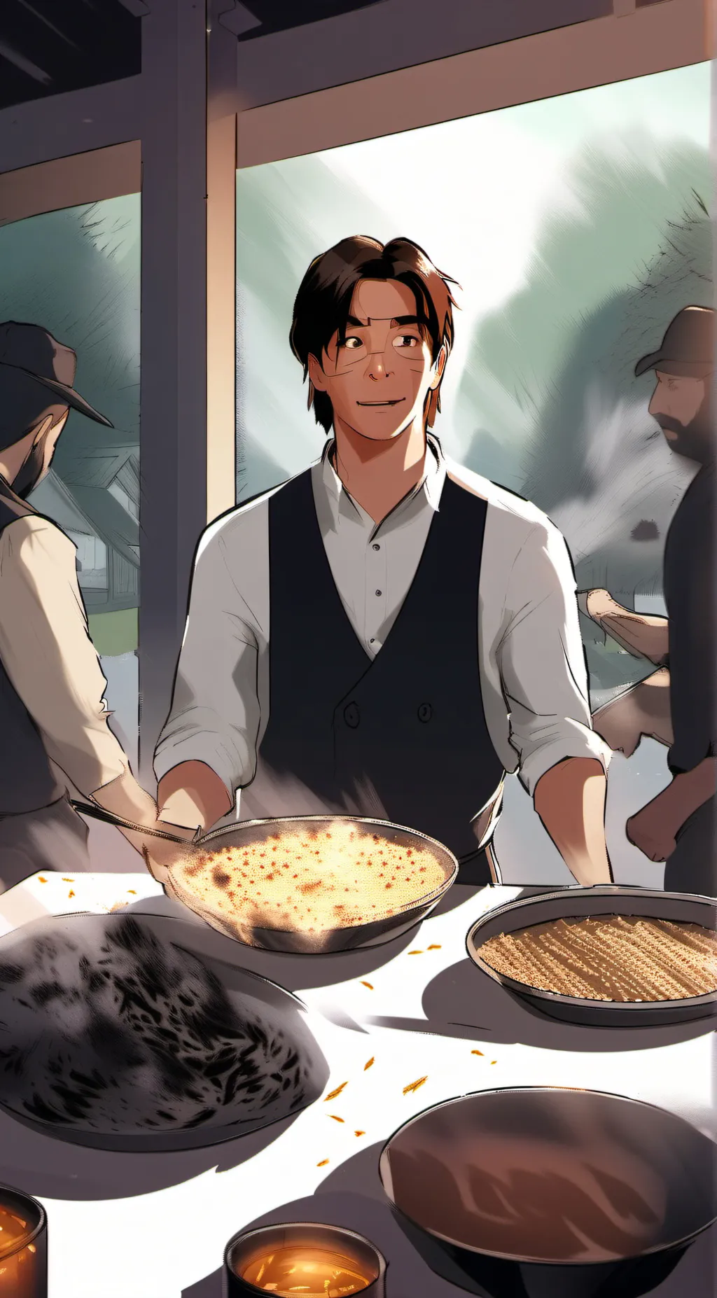 ai character: Darry background