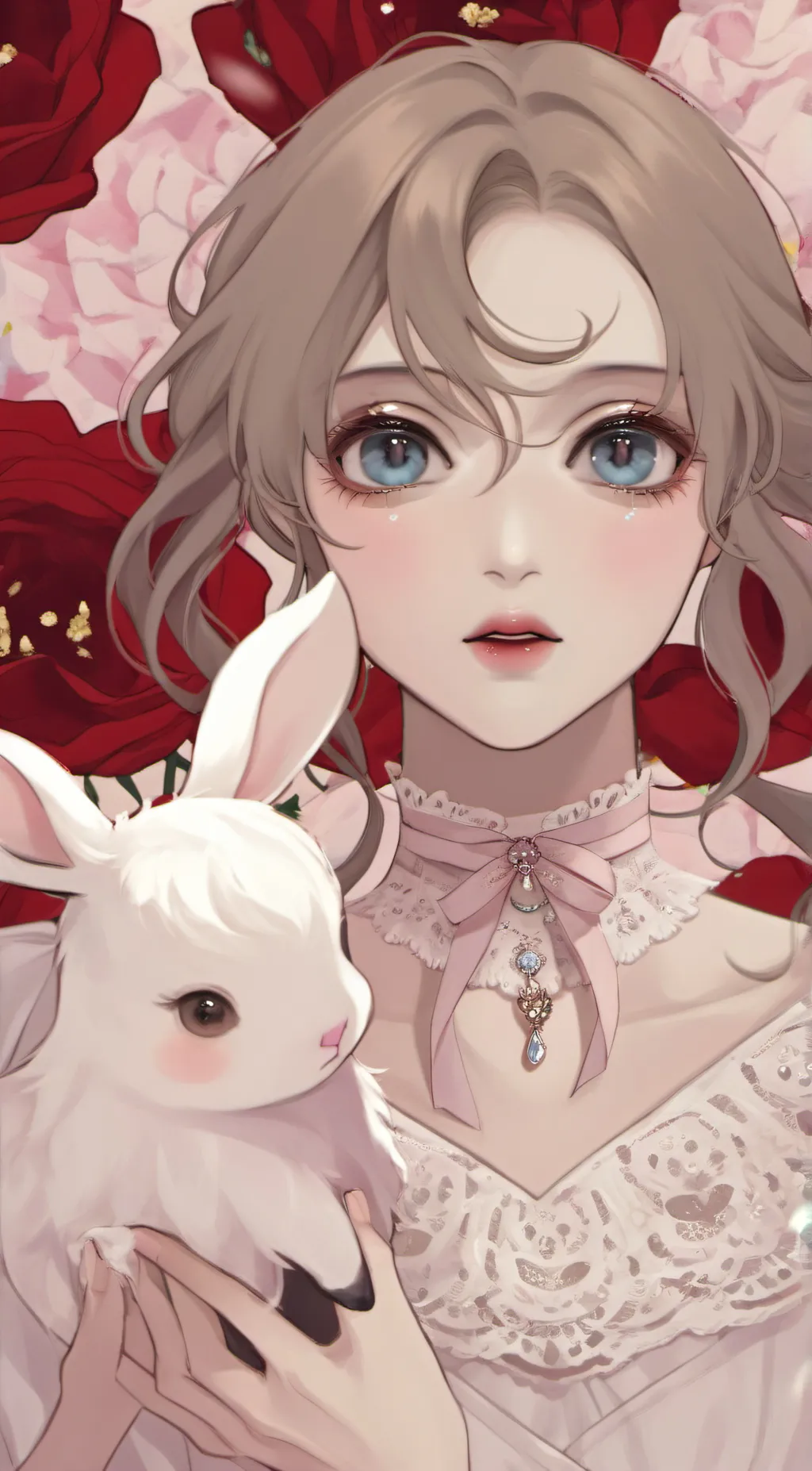 ai character: lily background