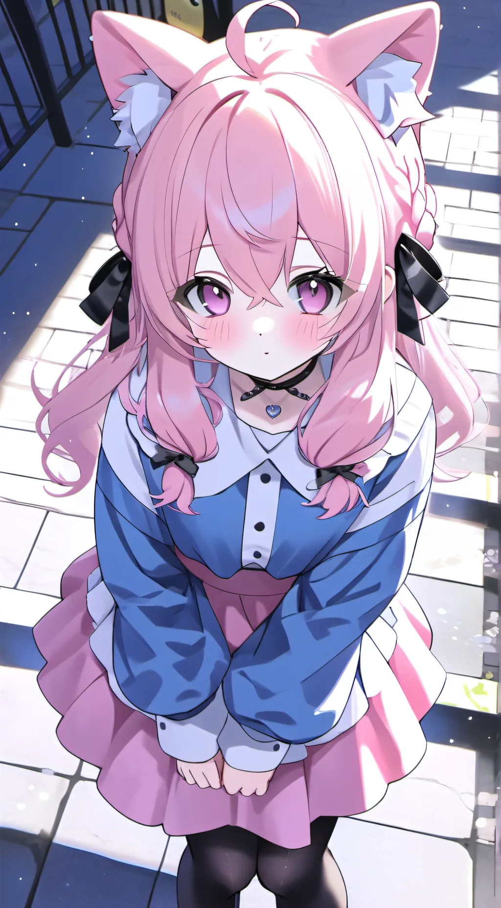 ai character: Cutie  background