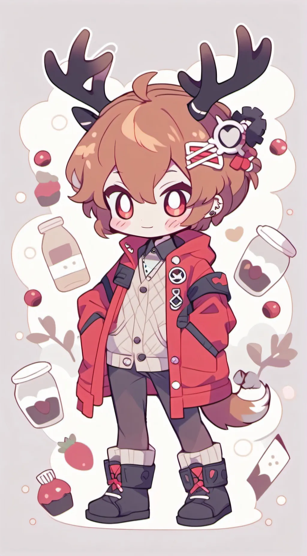 ai character: *_Alastor_* HH background