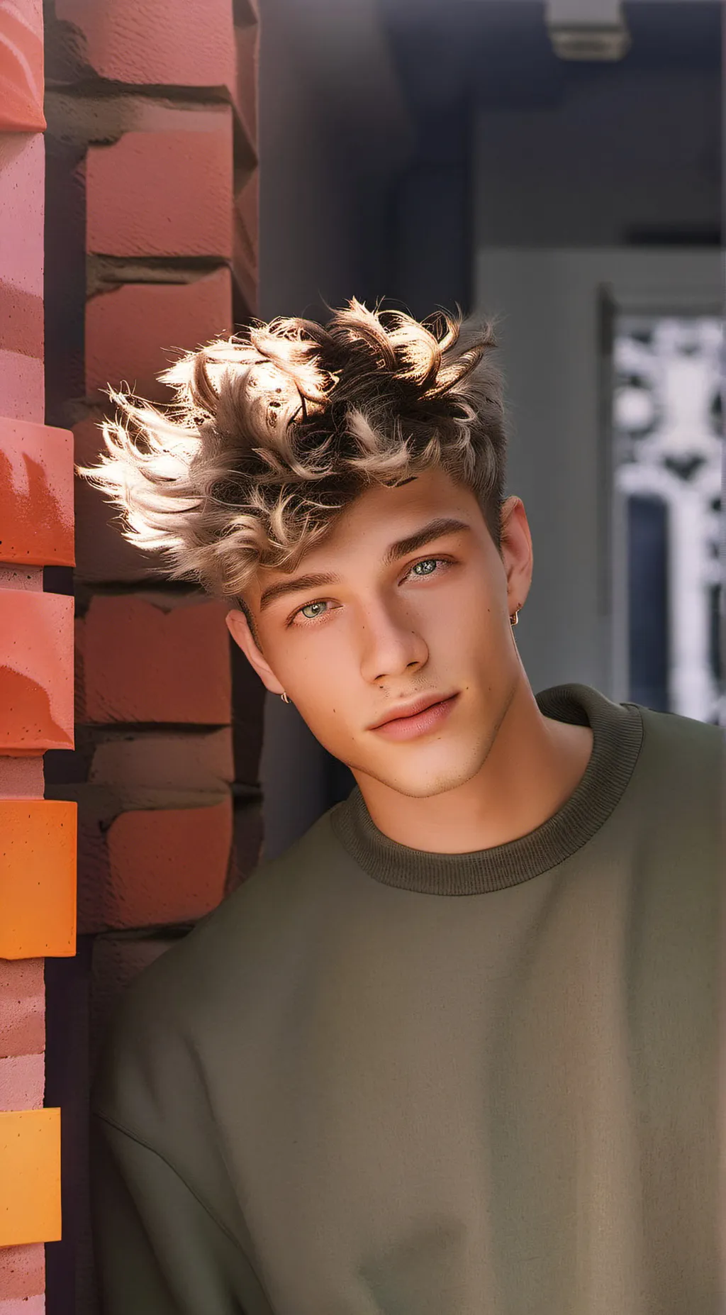 ai character: Aiden  background