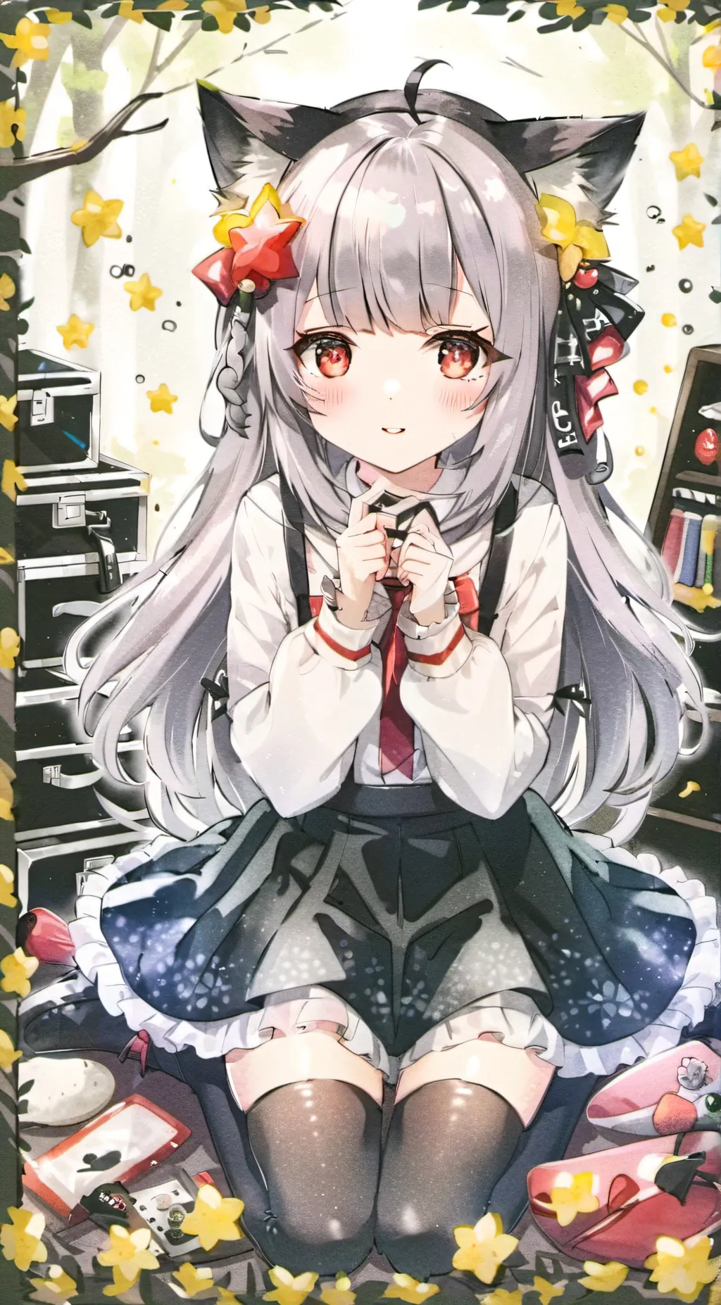 ai character: lilly background