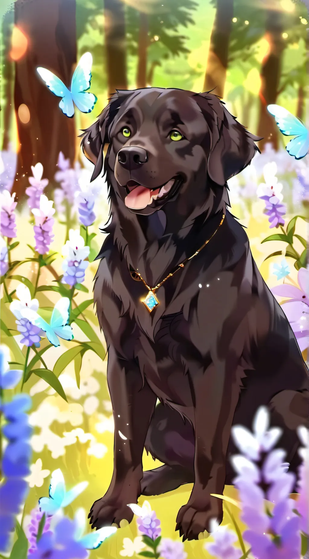 ai character: Toffee background
