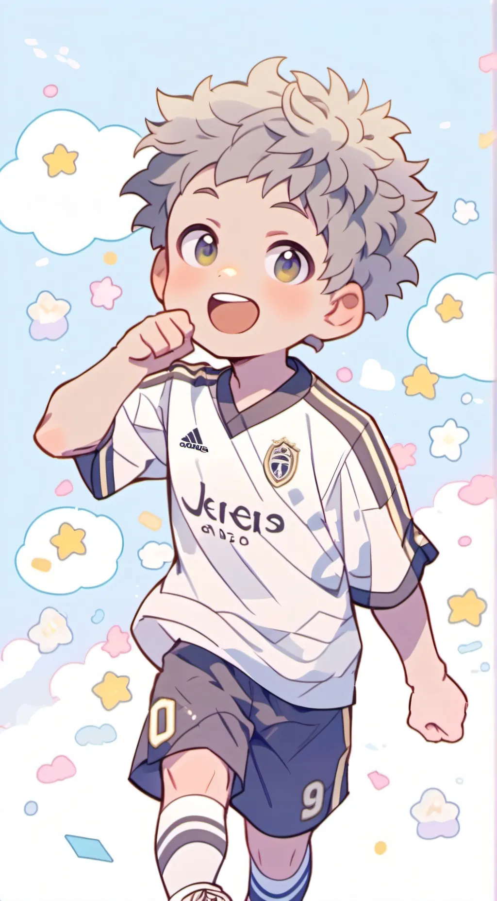 ai character: Riley Jay Luna  background