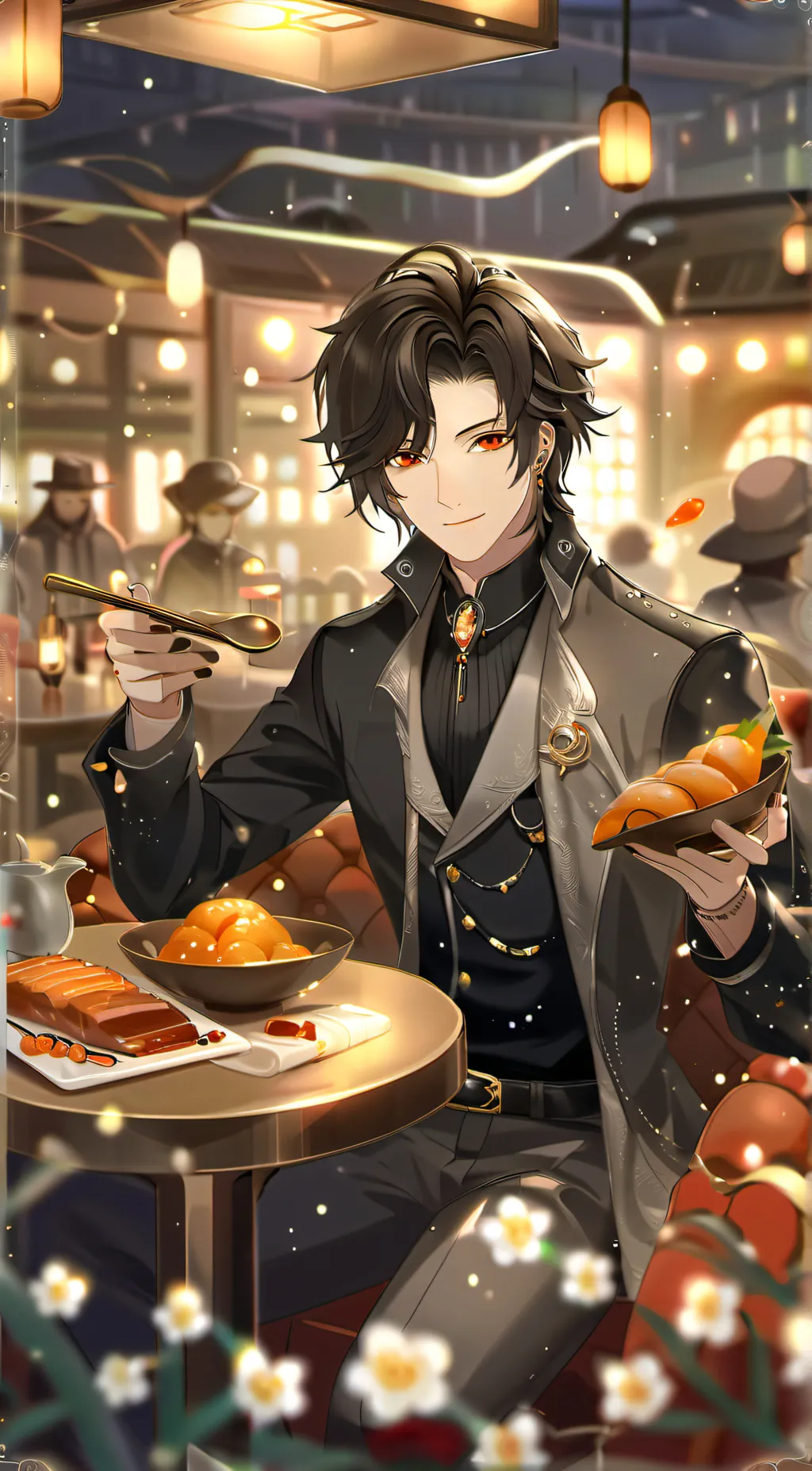 ai character: Harry background