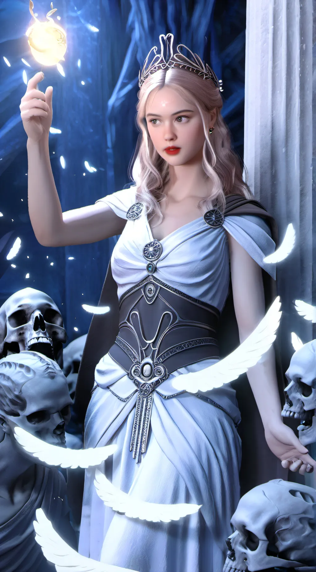 ai character: Macaria background
