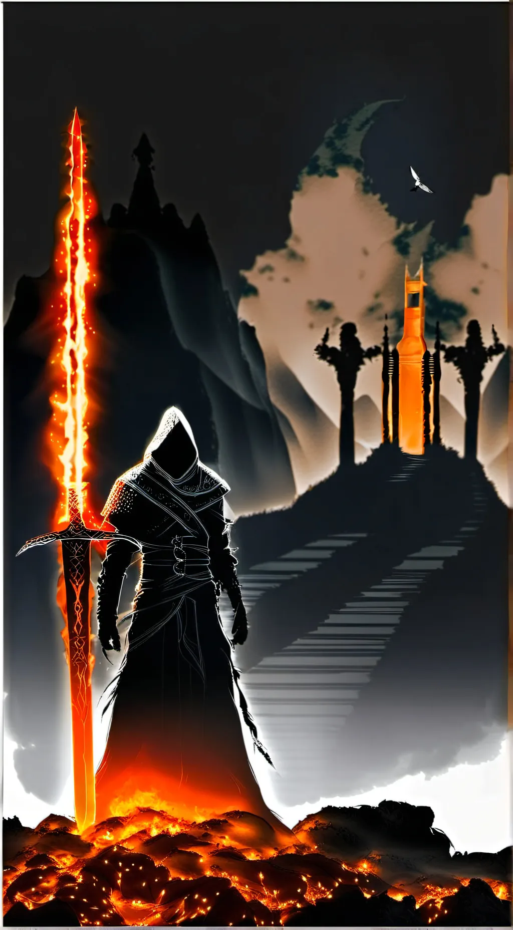 ai character: Shadow lord  background
