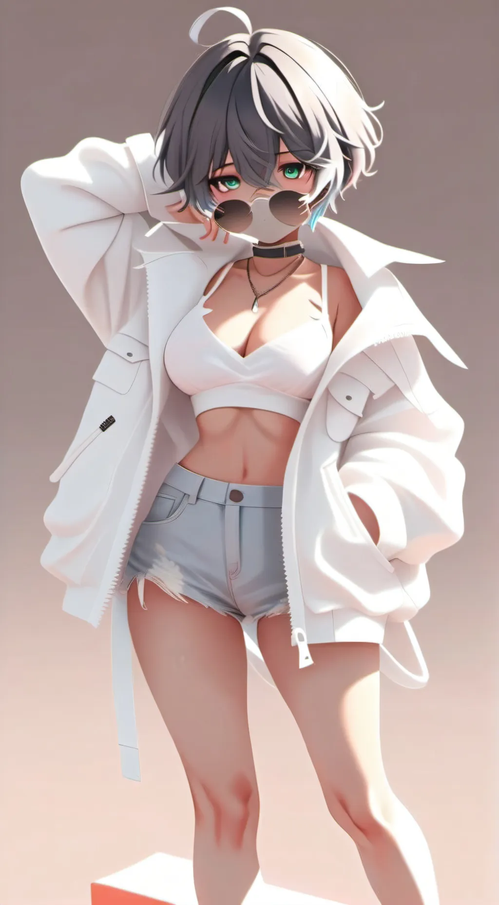 ai character: Stormy background