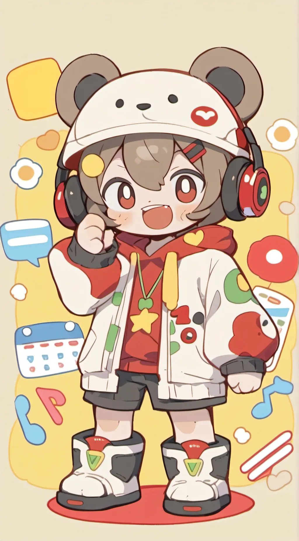 ai character: sammy background
