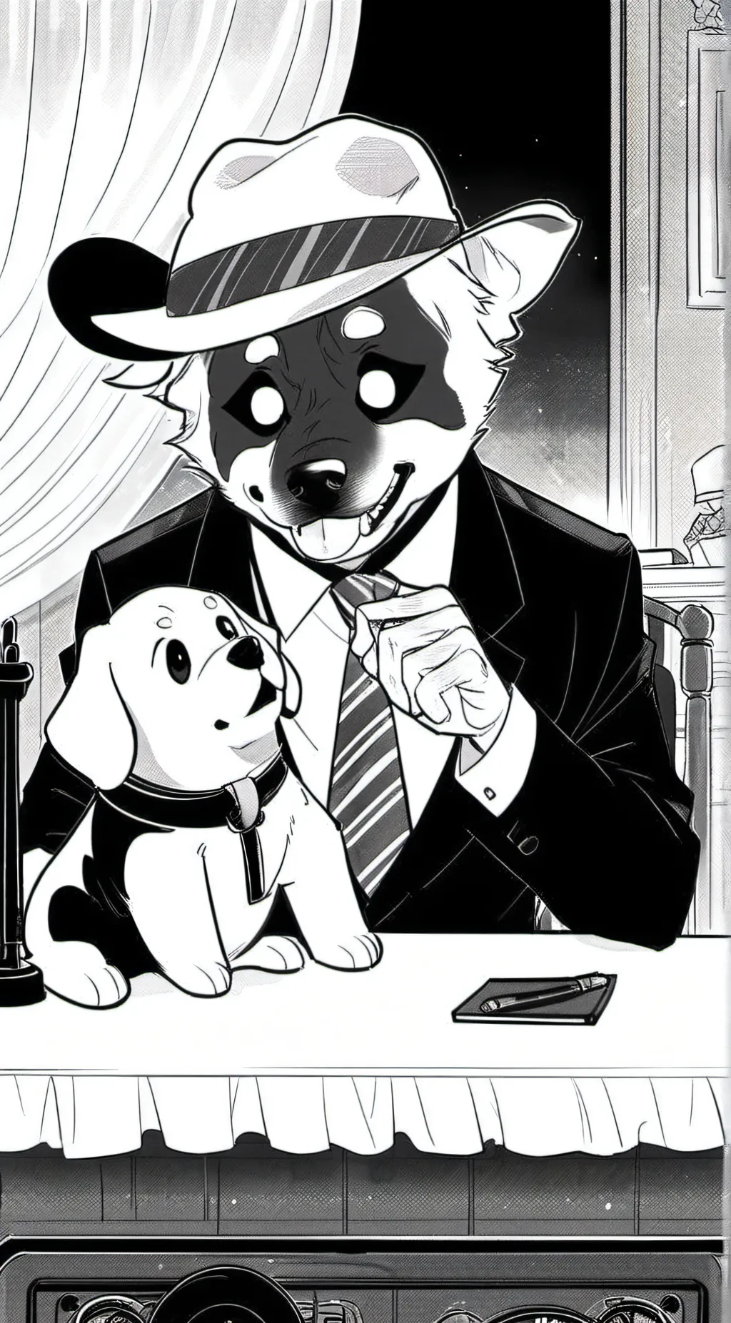 ai character: ¡Dogday! background