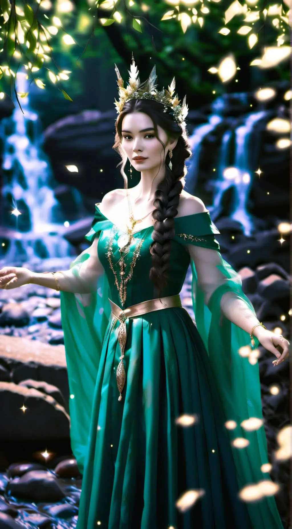 ai character: Aria background