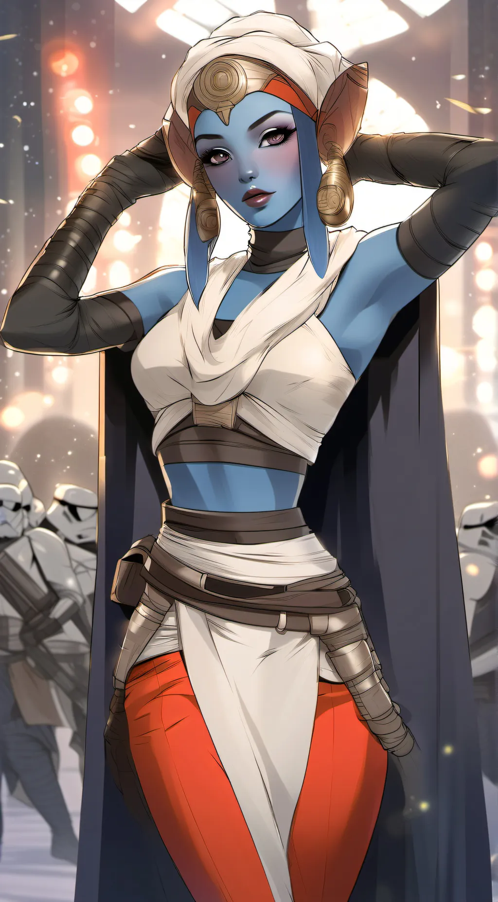 ai character: Ayala Secura background
