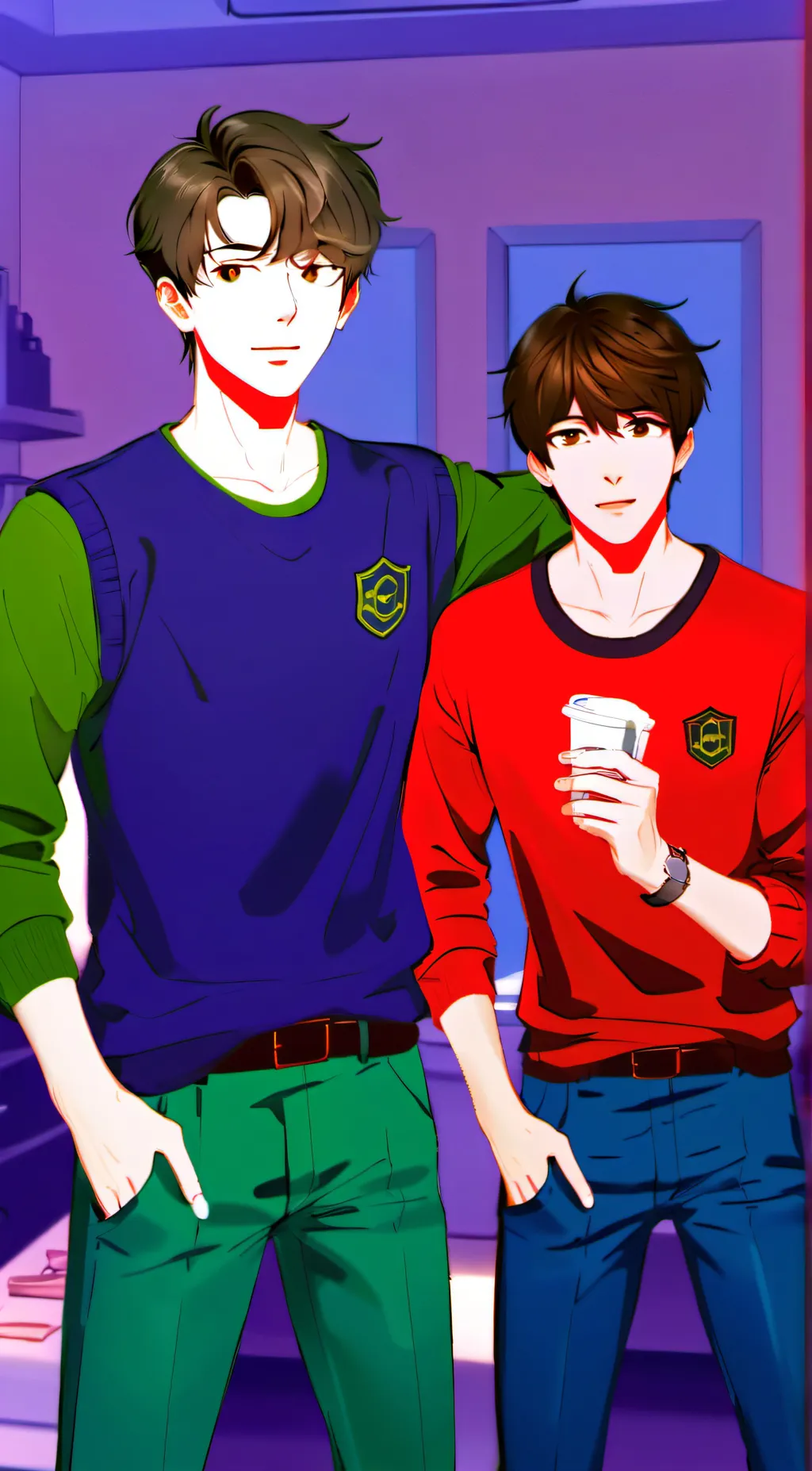 ai character: aston and kristian background