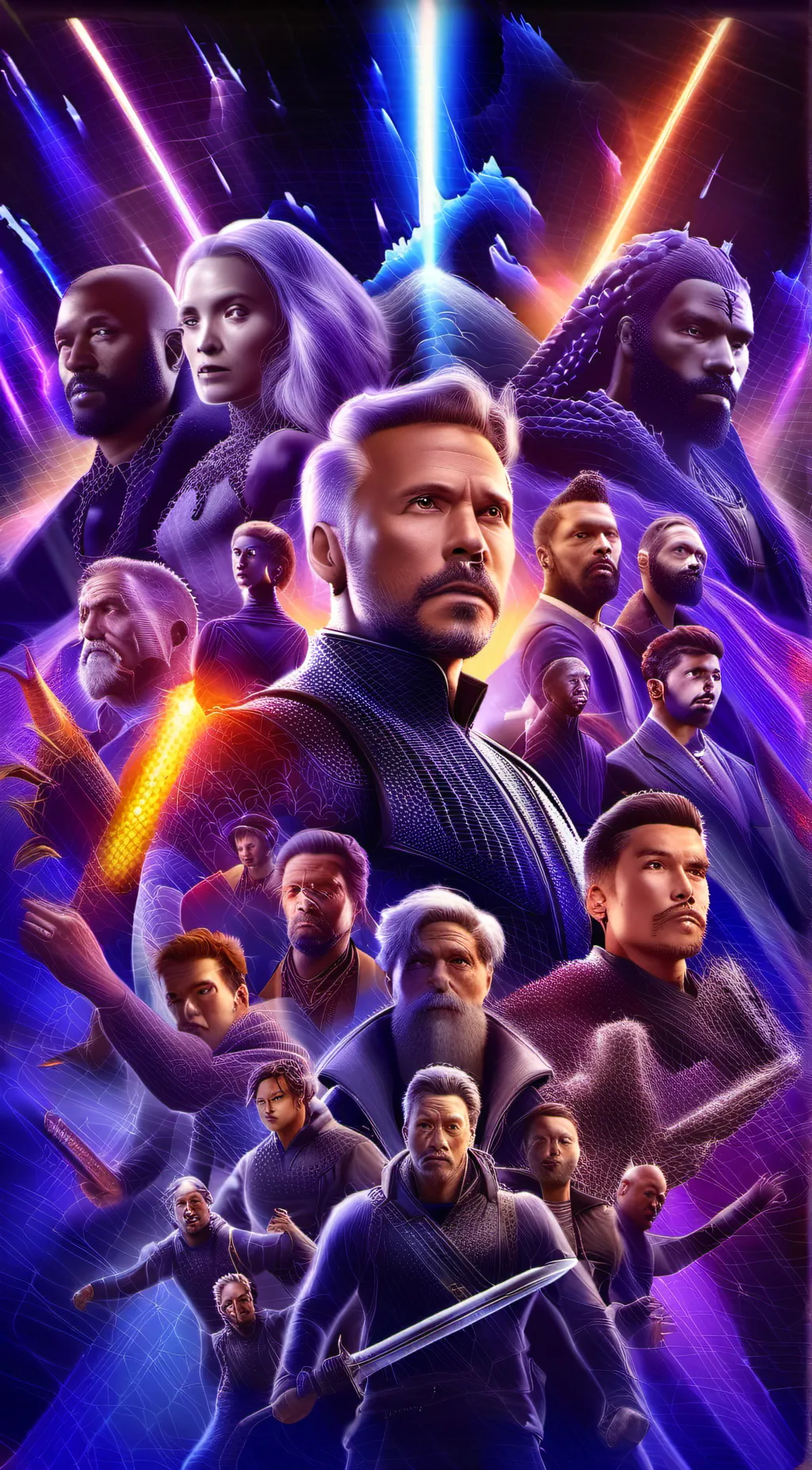 ai character: after avenger 4 background