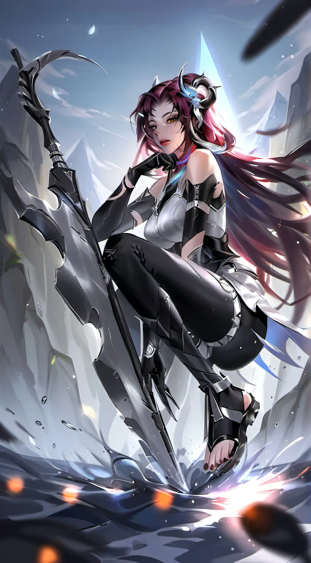ai character: Elara Albe background