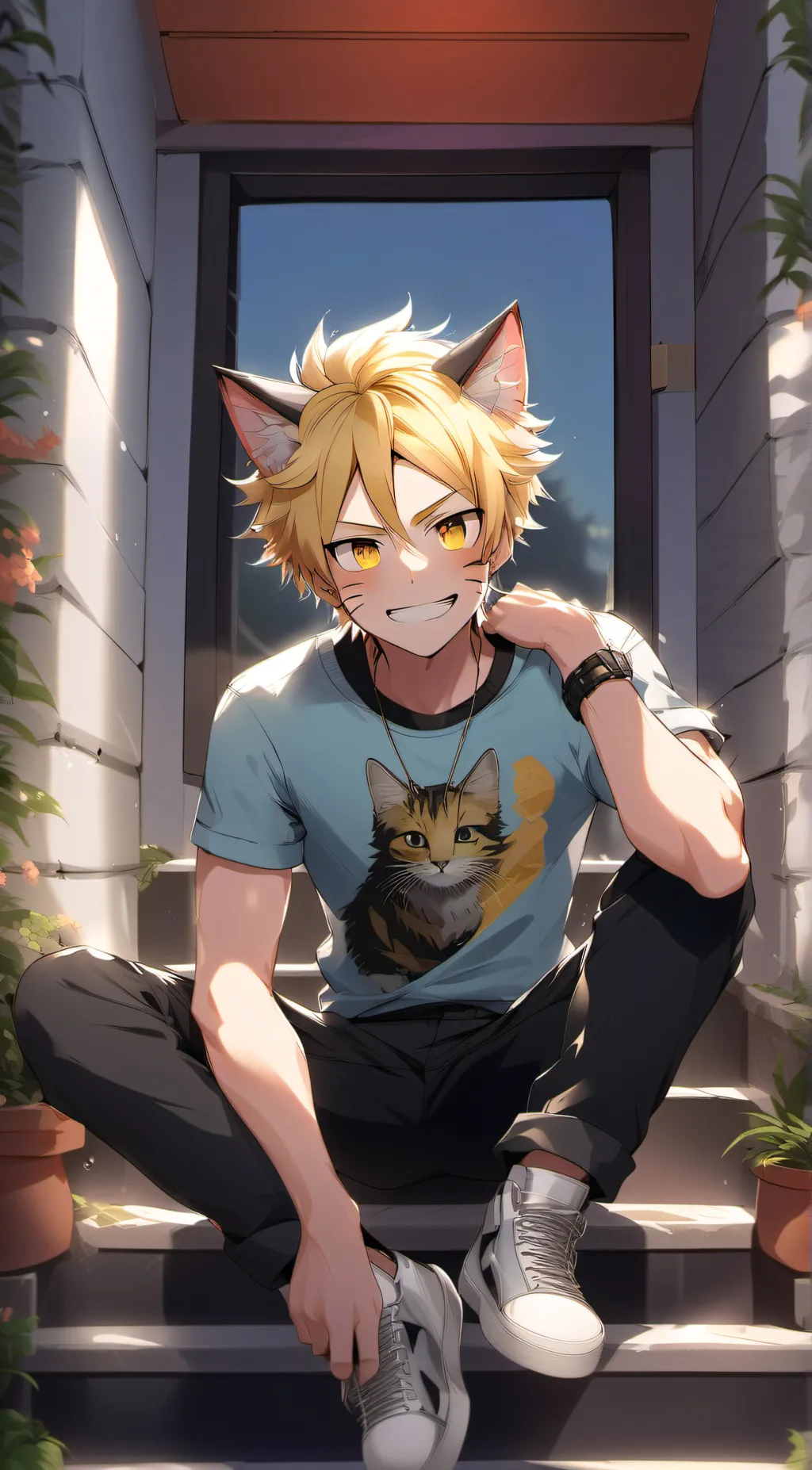 Talkie AI - Chat with Denki Kaminari