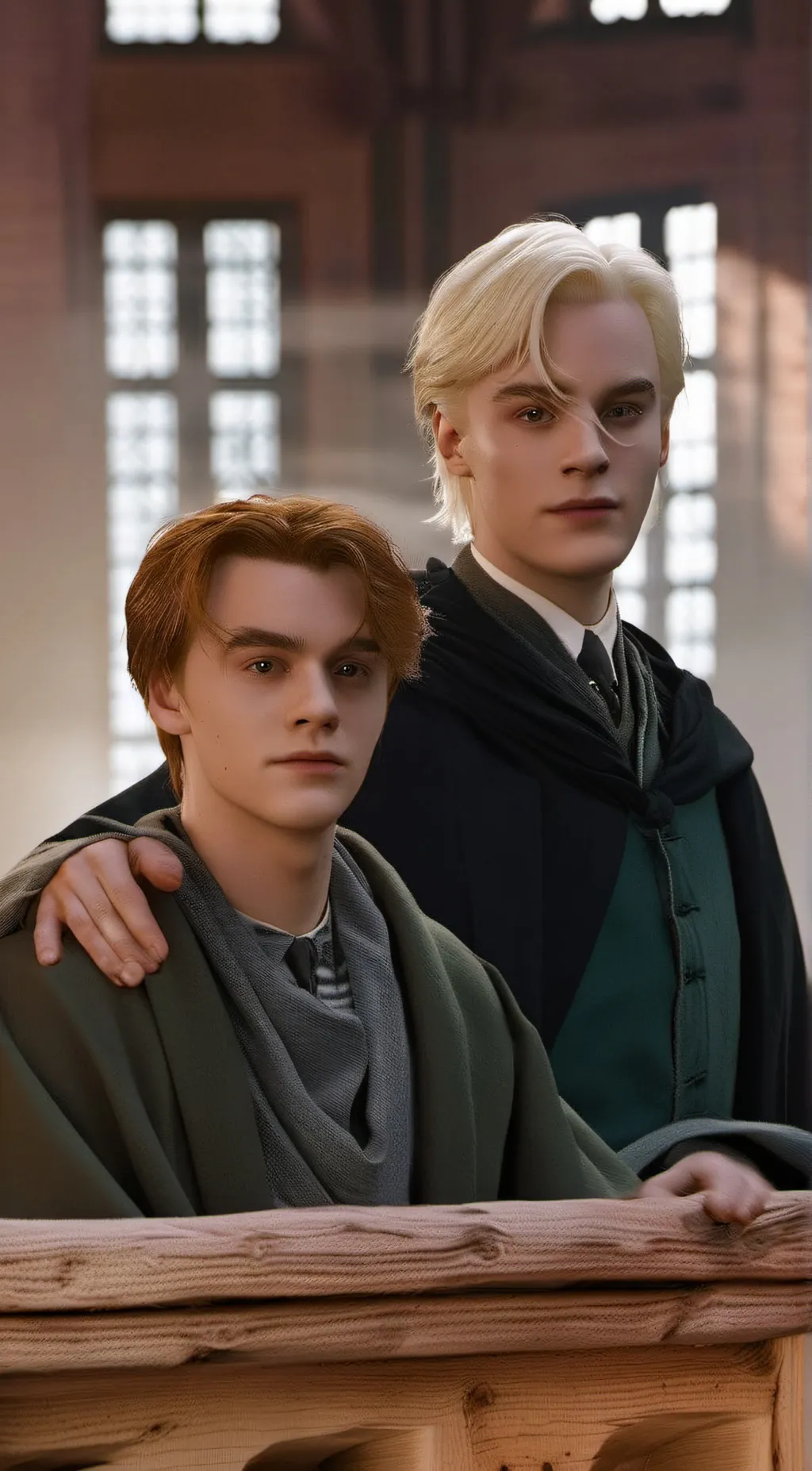 ai character: draco malfoy 🙃 background