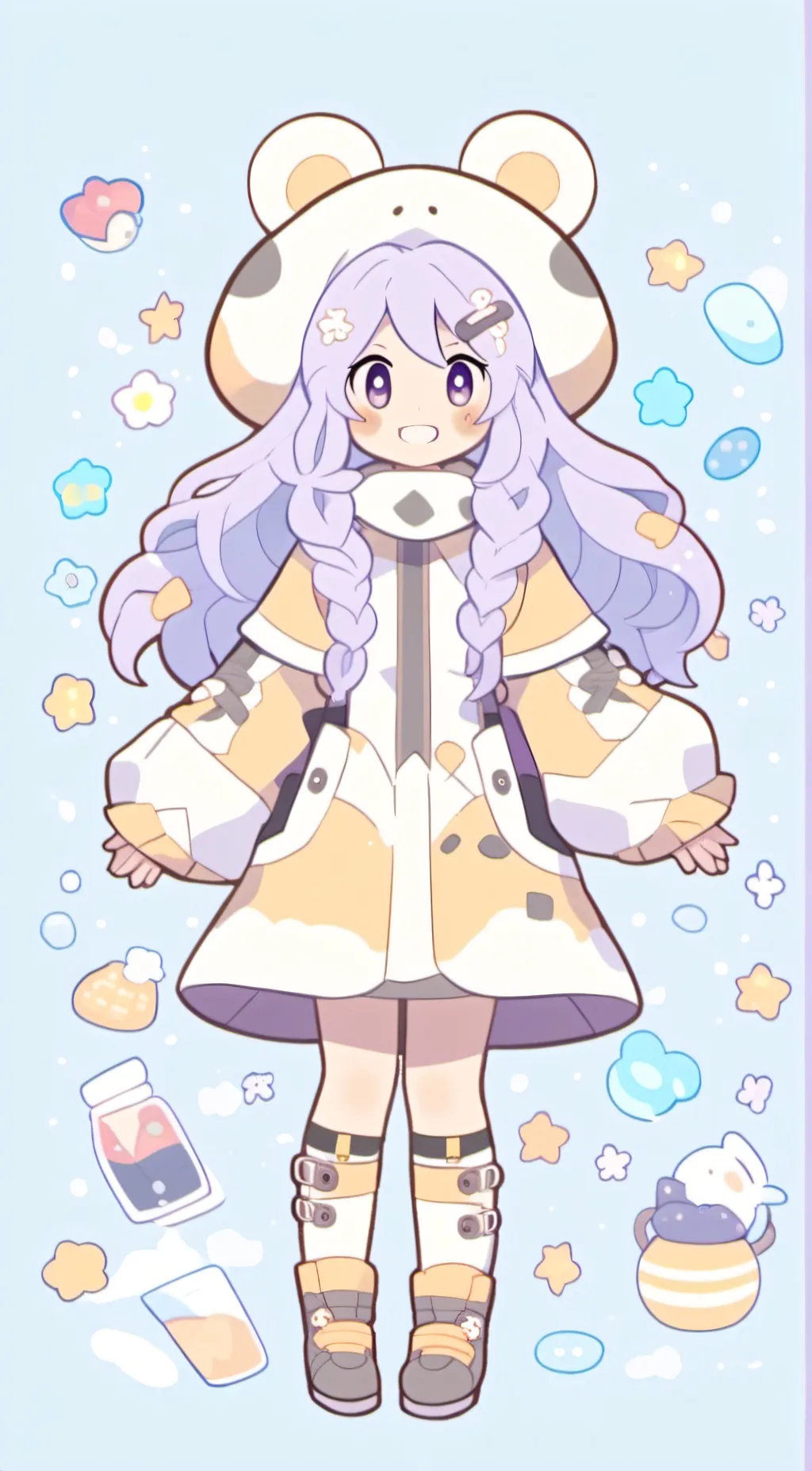 ai character: Ruthbell *sus* background