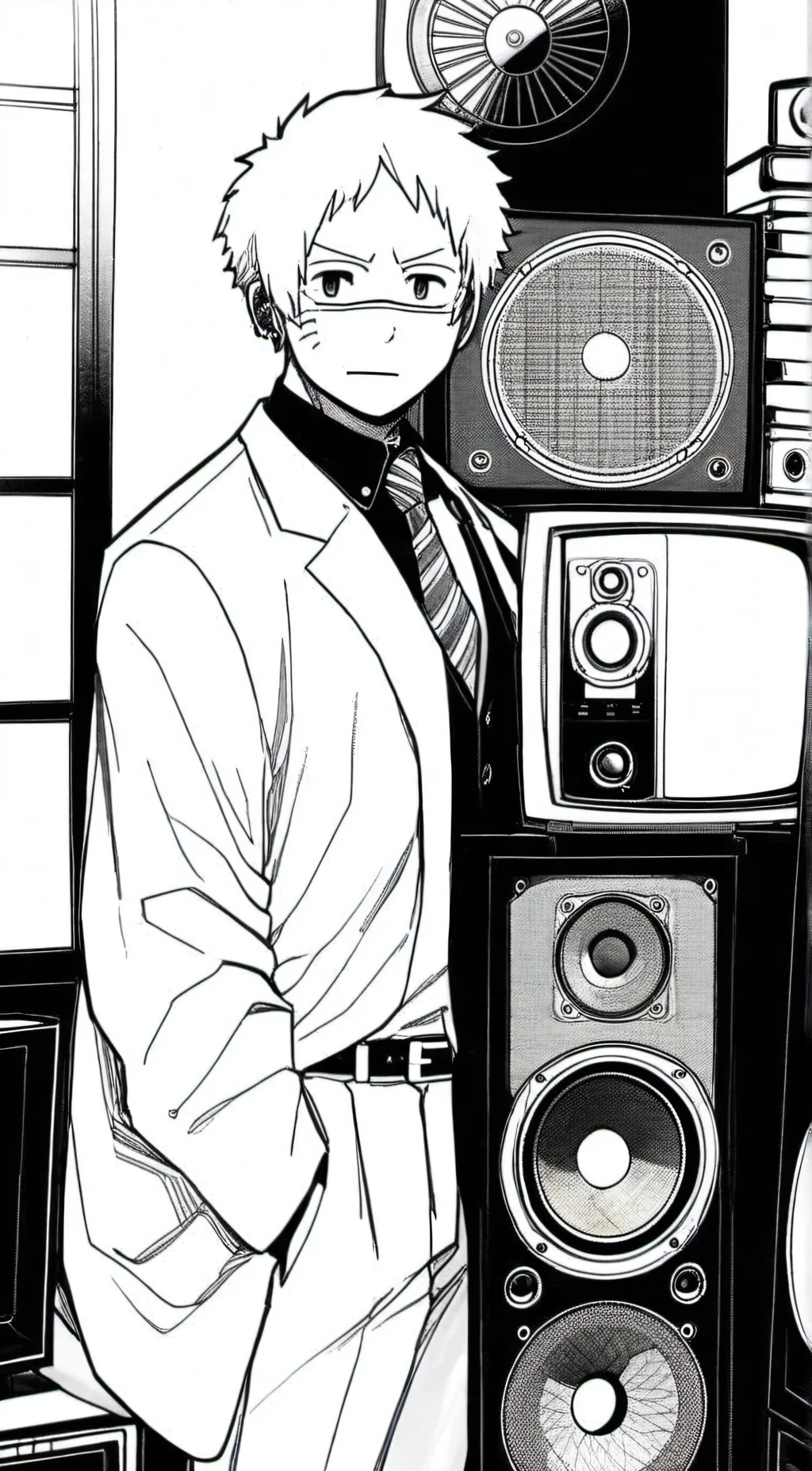 ai character: Gay? TV Titan background