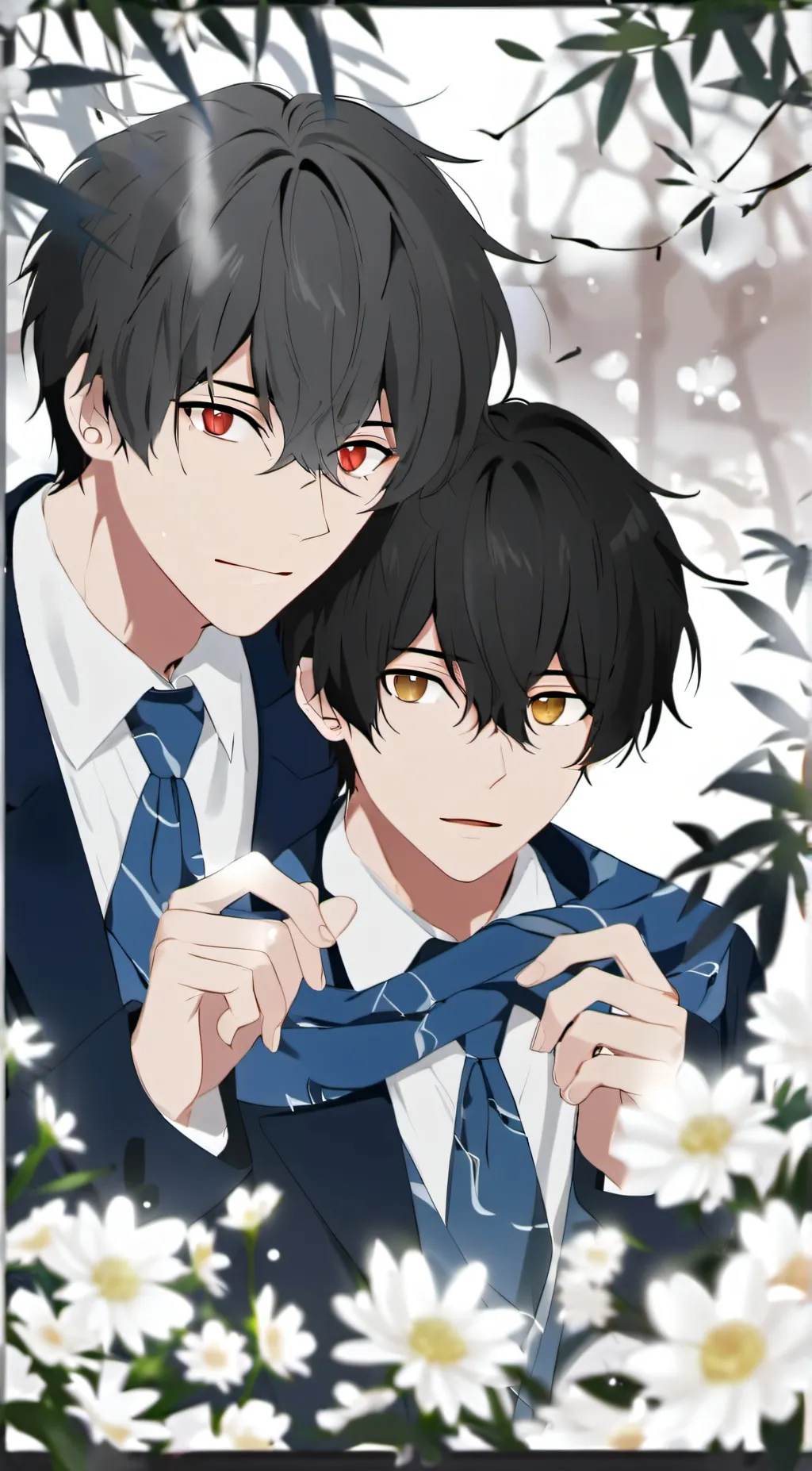 ai character: ken and zack background