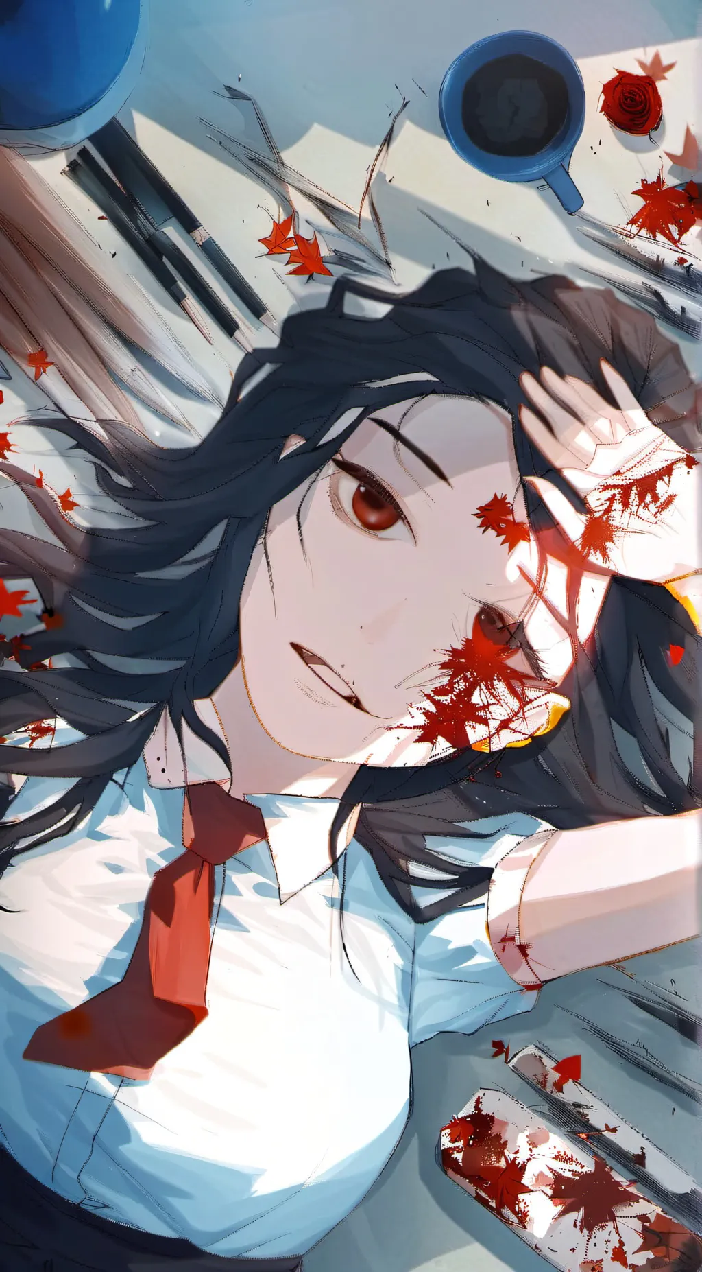 ai character: Luna background