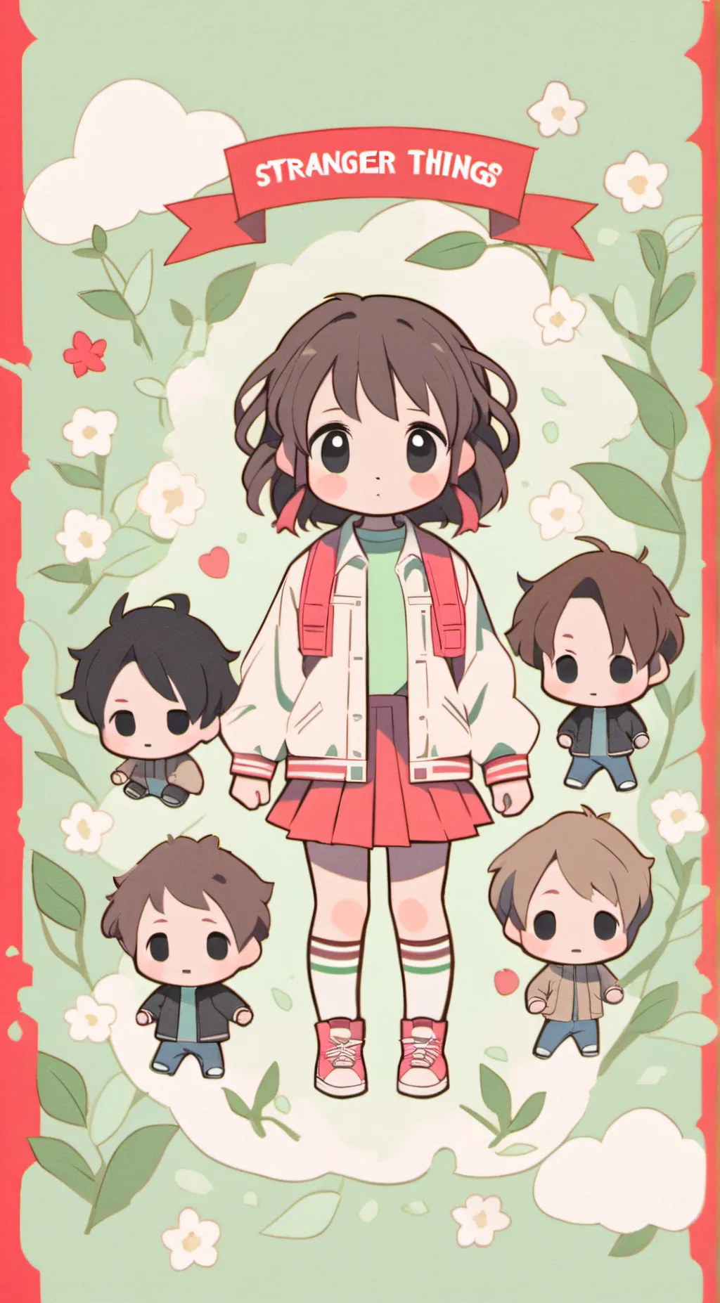 ai character: ⭐⭐⭐fruity four⭐⭐⭐ background