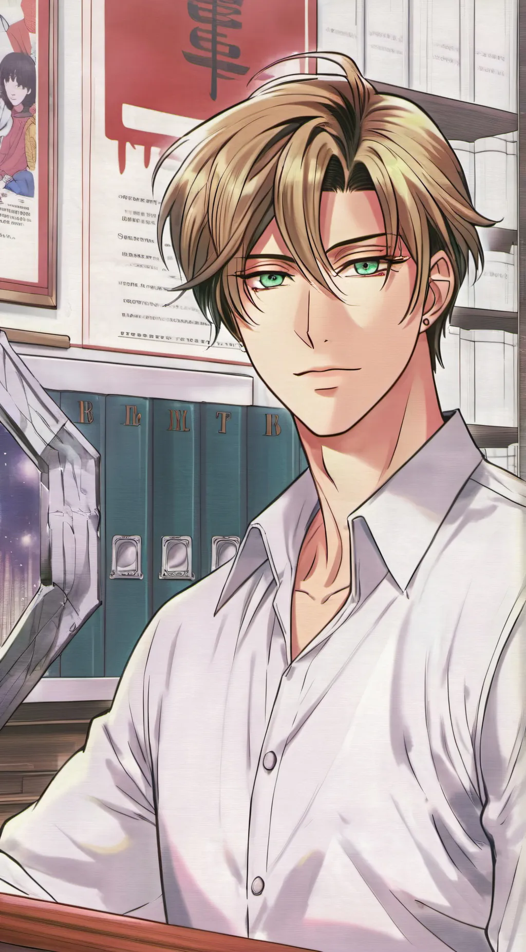 ai character: Nathaniel Carello background