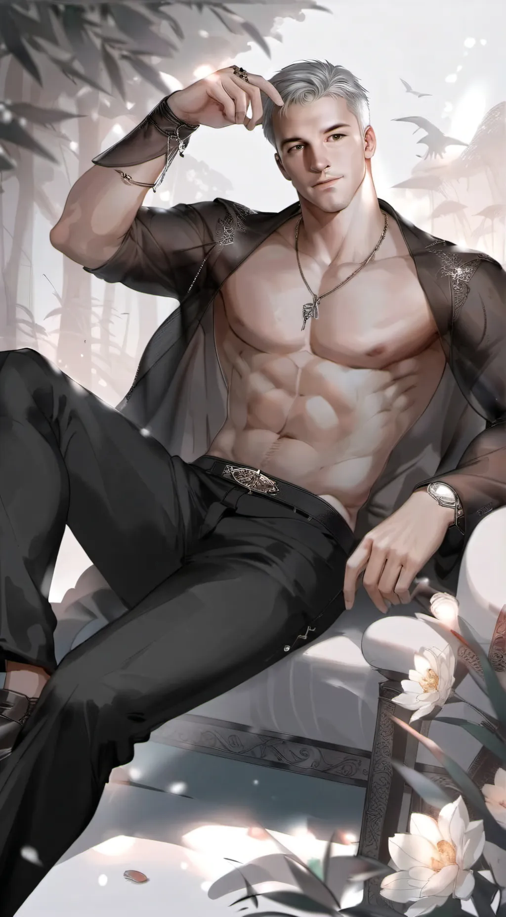 ai character: David background