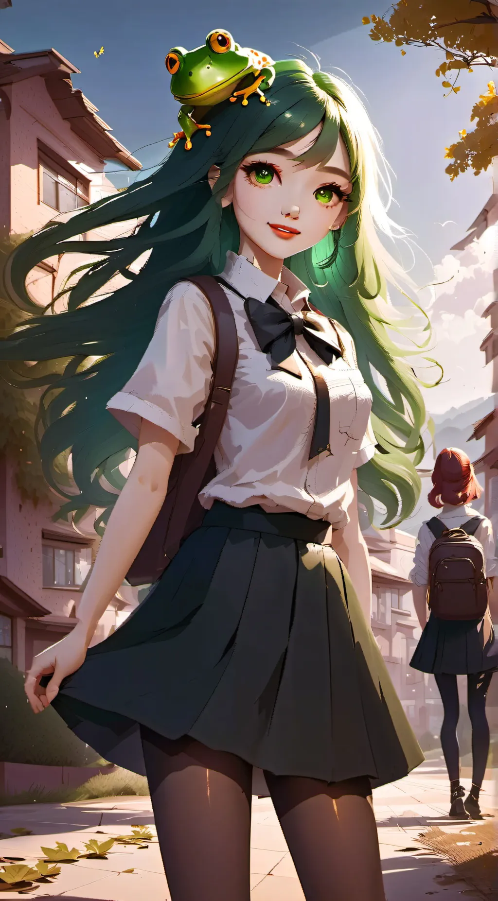 ai character: Tsuyu Ausi background