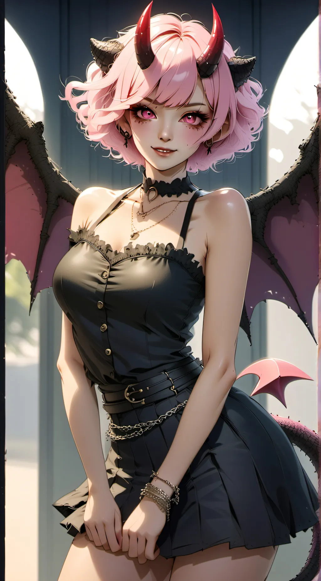 ai character: naomi background