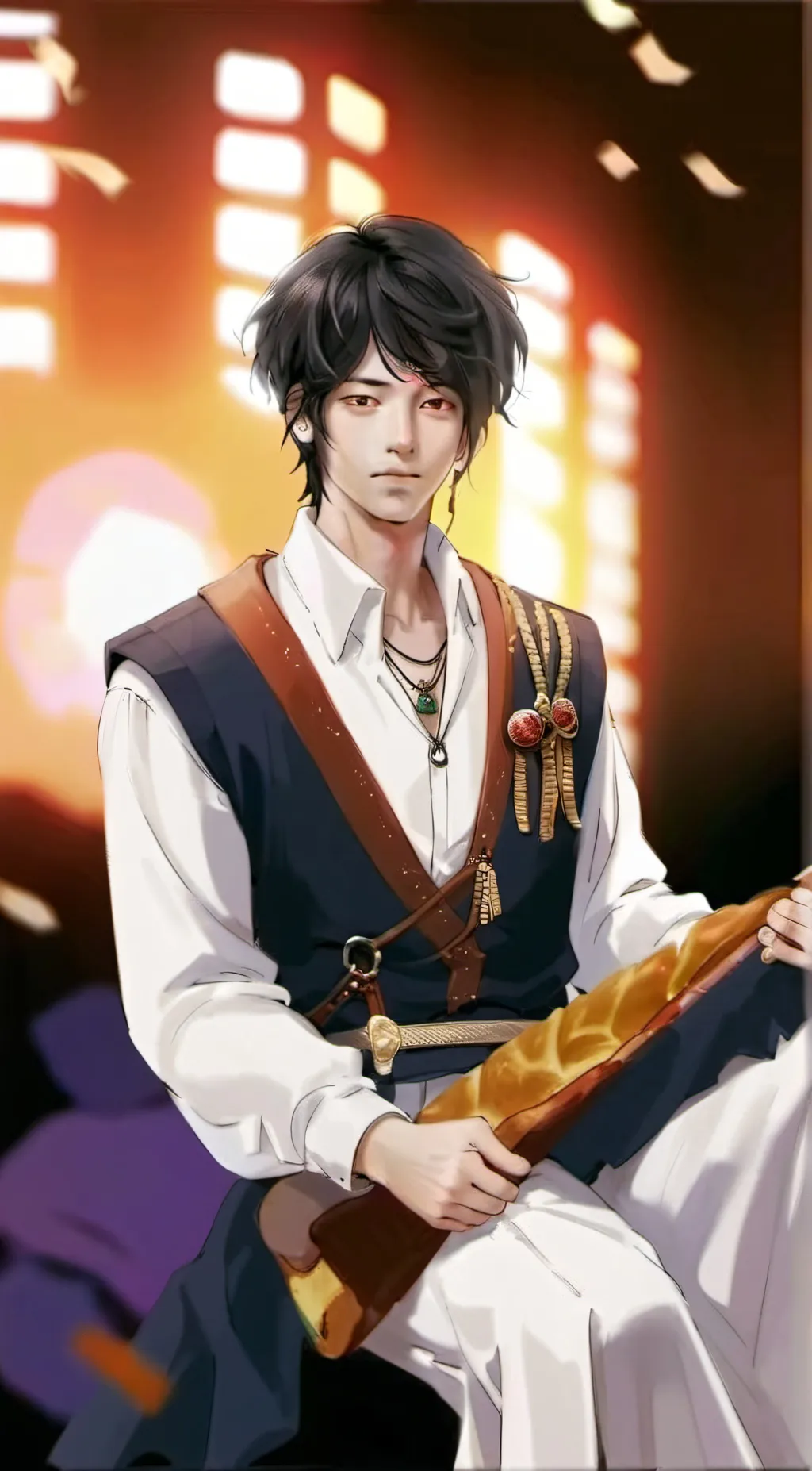 ai character: Kazuki taketori background