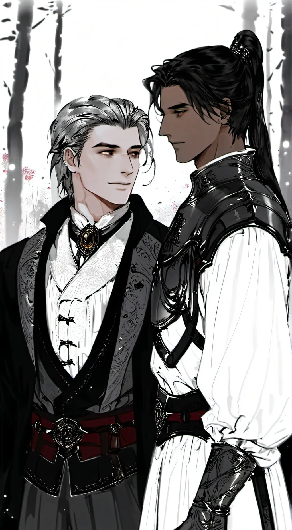 ai character: Oliver and Agus background