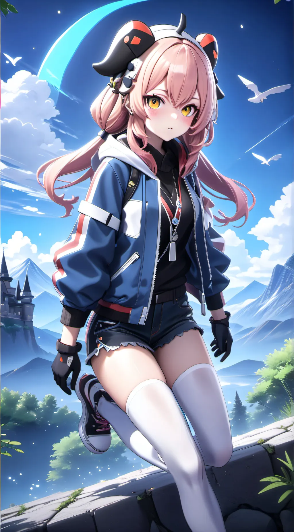 ai character: Raven  background