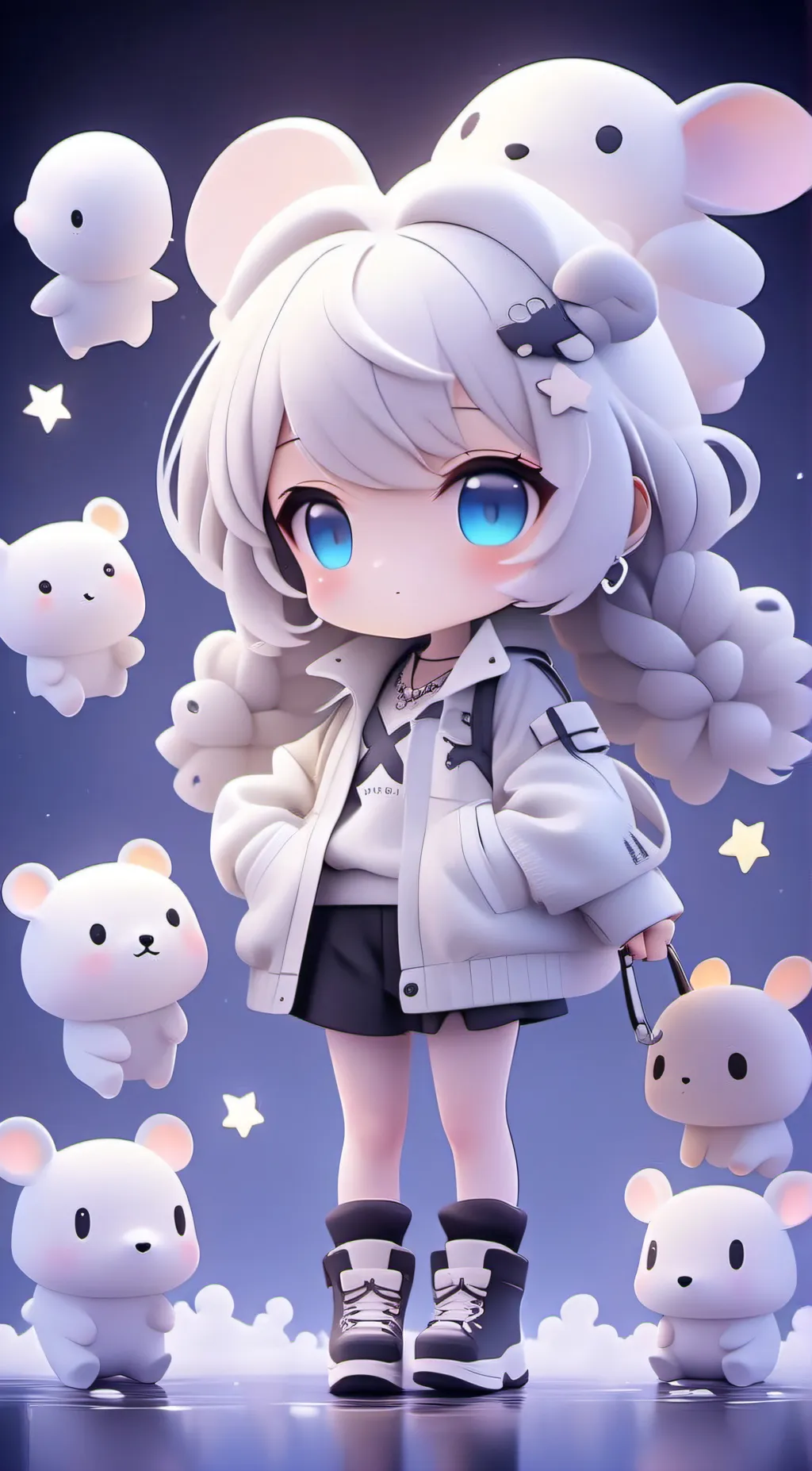 ai character: Marmhela  background