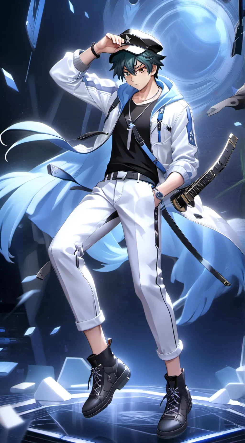 ai character: Adam background