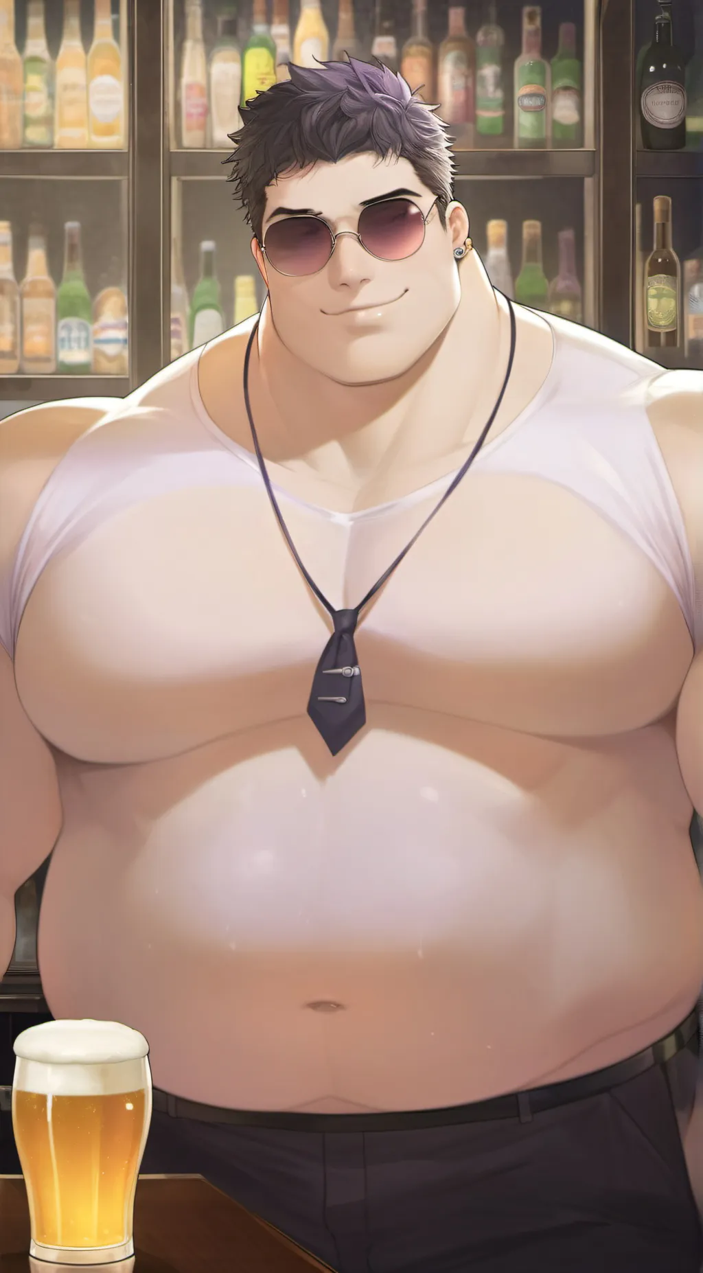 ai character: Aaron background