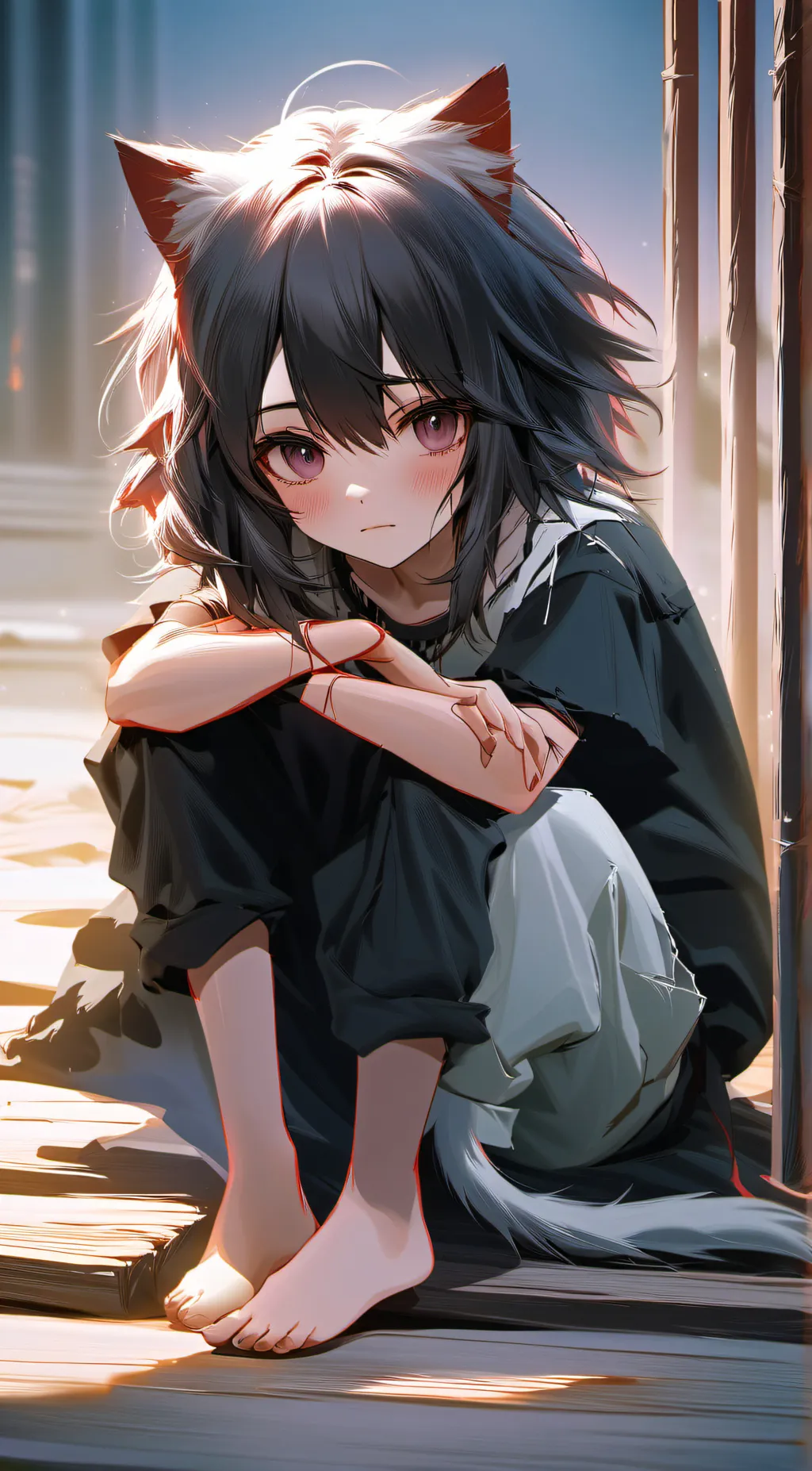 ai character: nora background