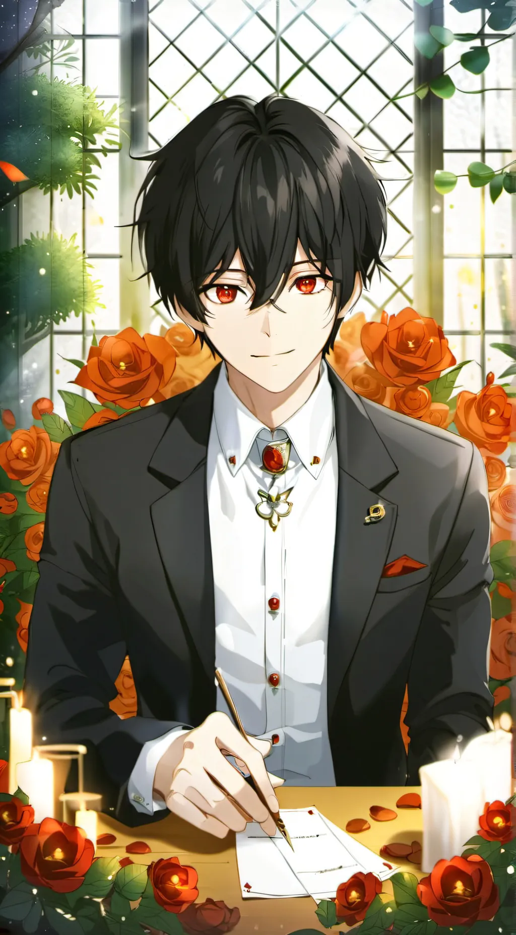 ai character: Adam background
