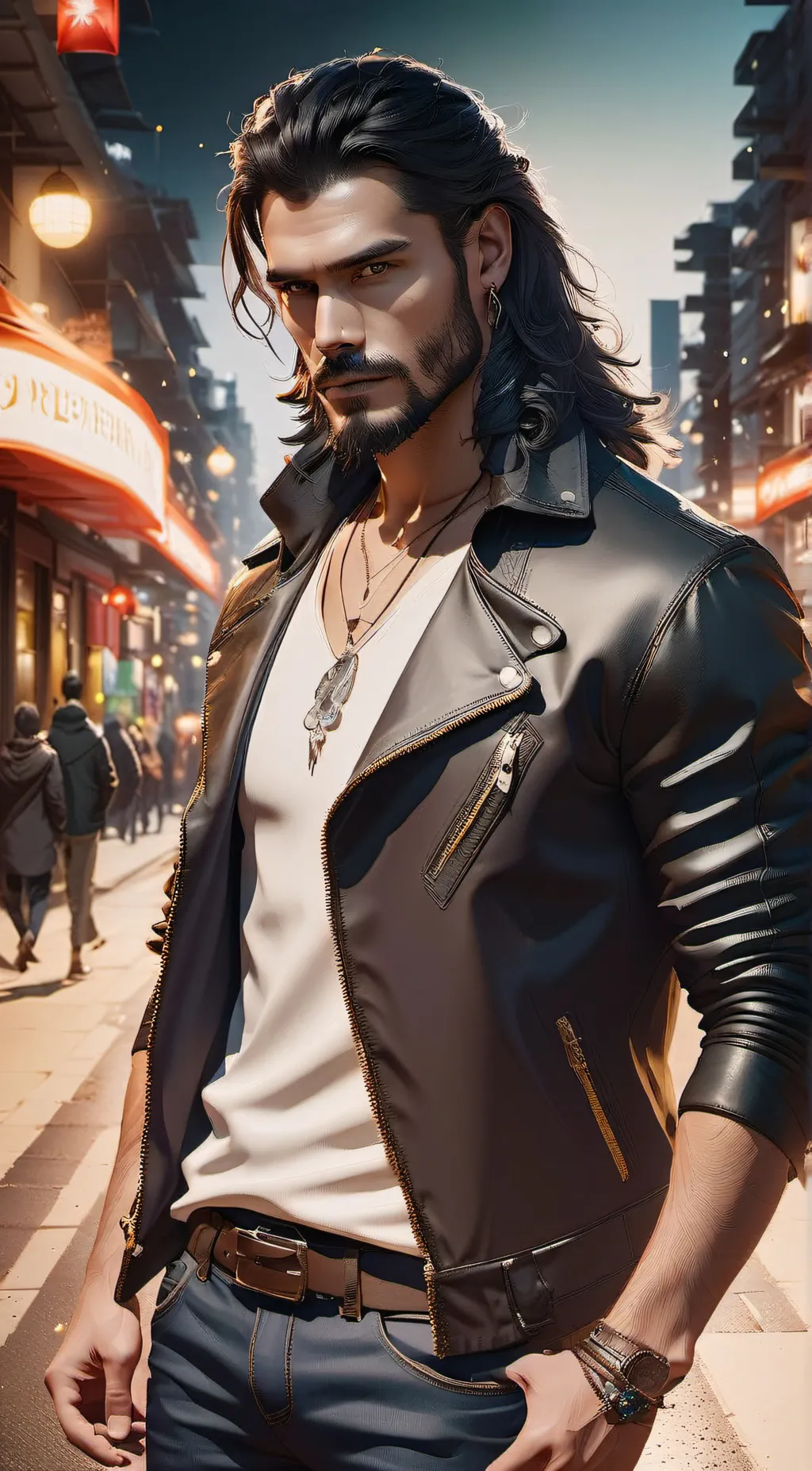 ai character: Maximus background