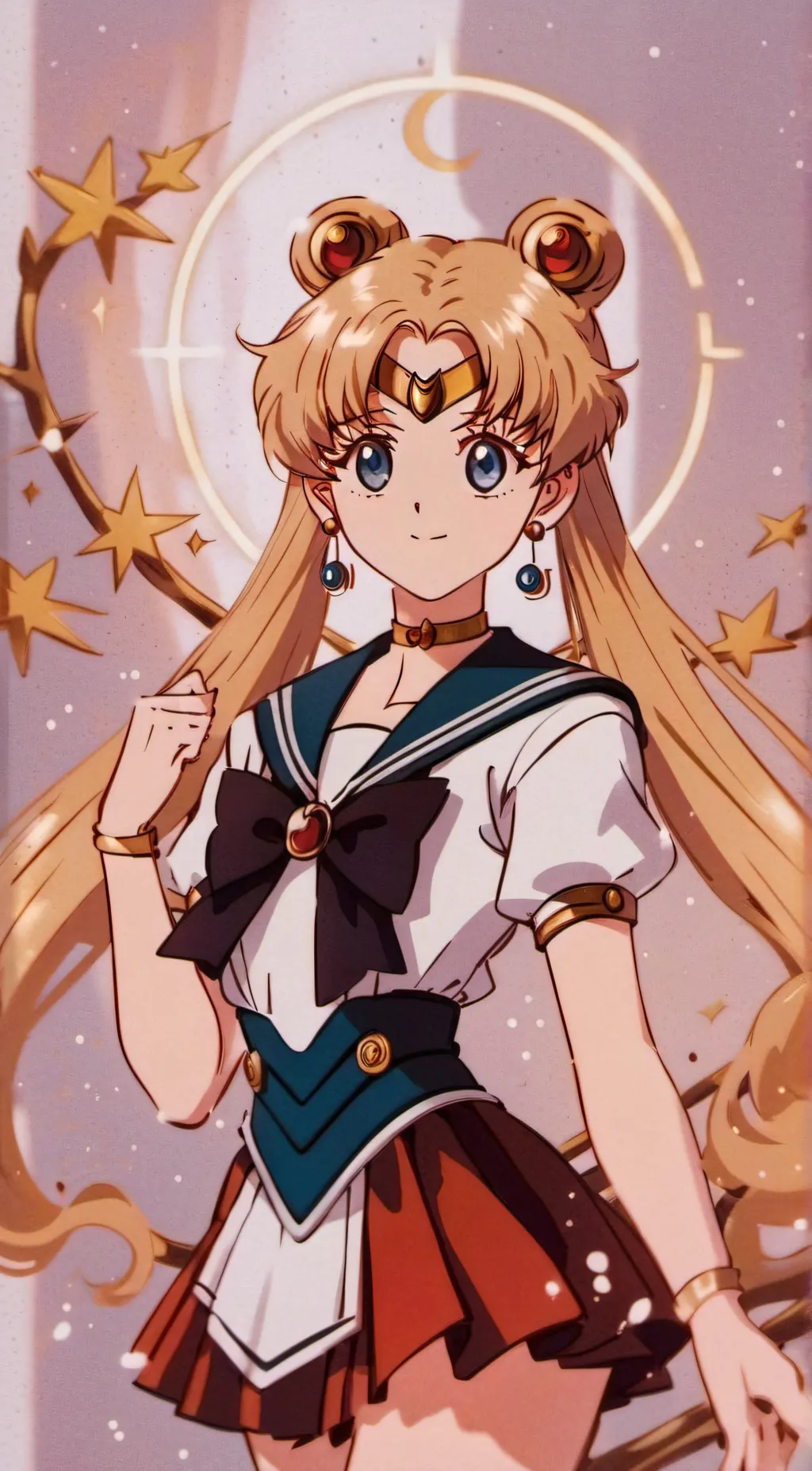 ai character: Sailor moon background