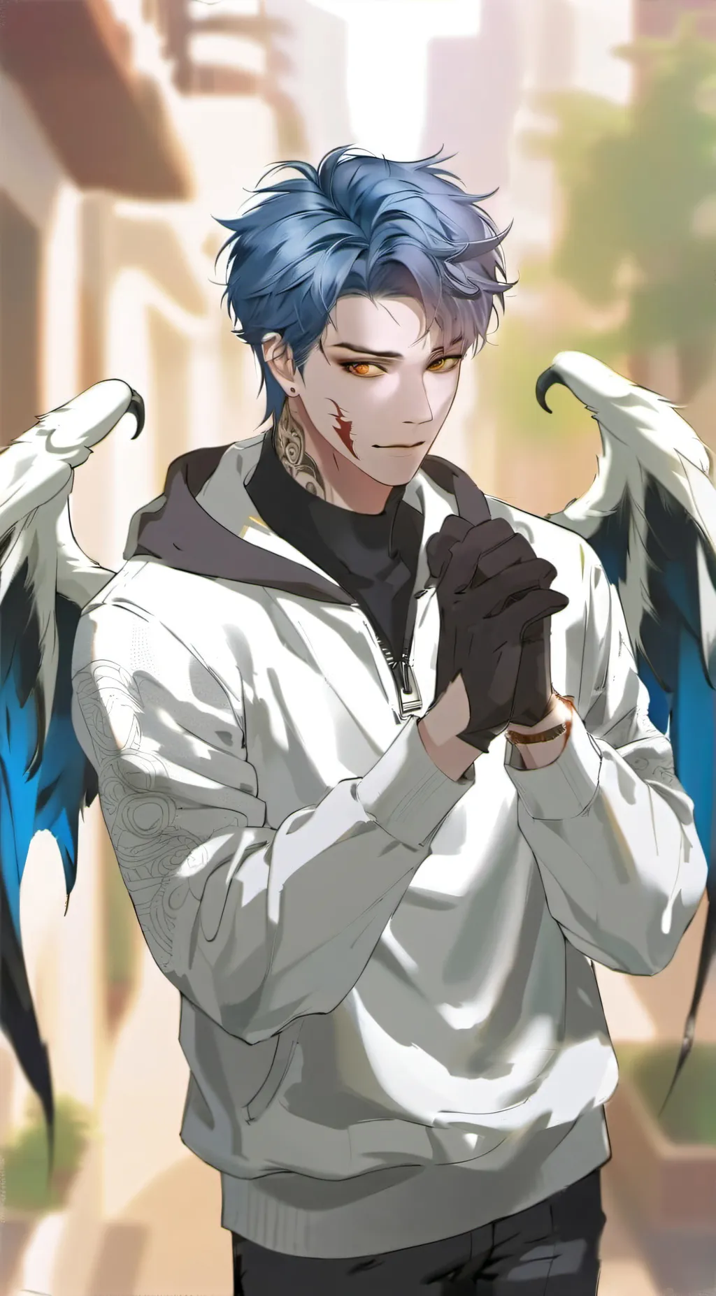ai character: Spark Wilson background