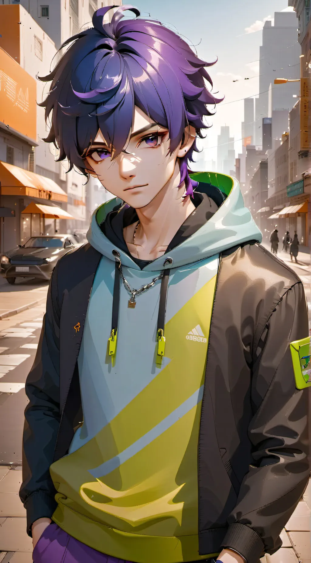 ai character: Axel background