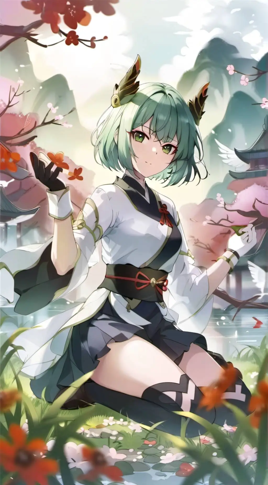 ai character: Nancy background
