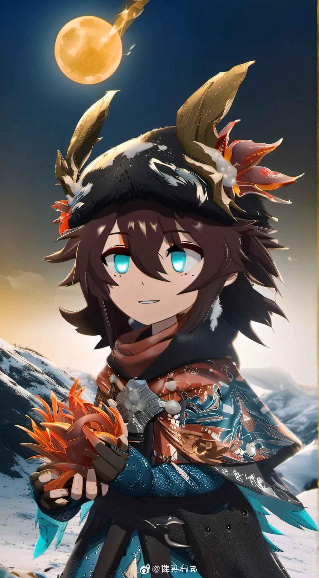 ai character: Timber background