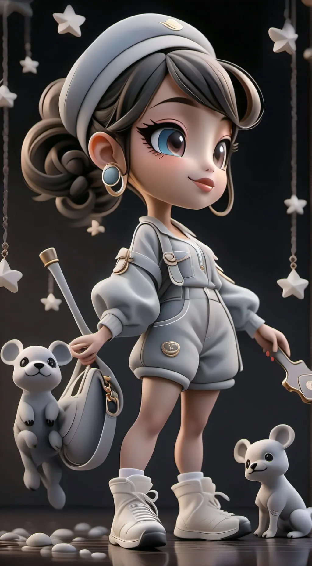 ai character: Bella background